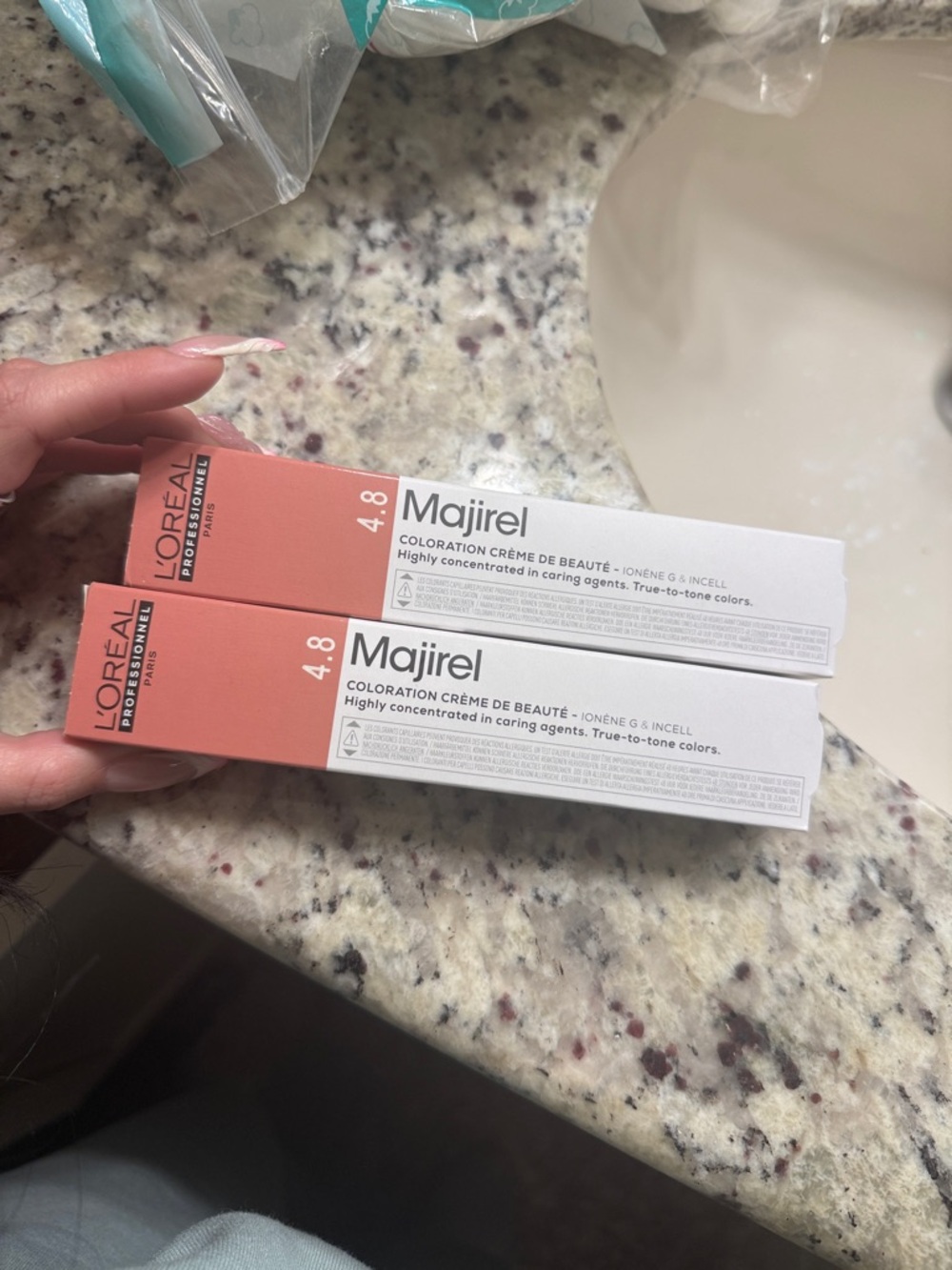 L'Oréal Majirel Hair Color 4.8  Tone